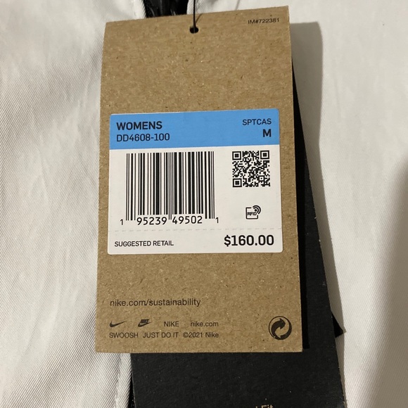 Nike Women's Sportswear Tech Pack Jacket White Size M - Picture 6 of 9